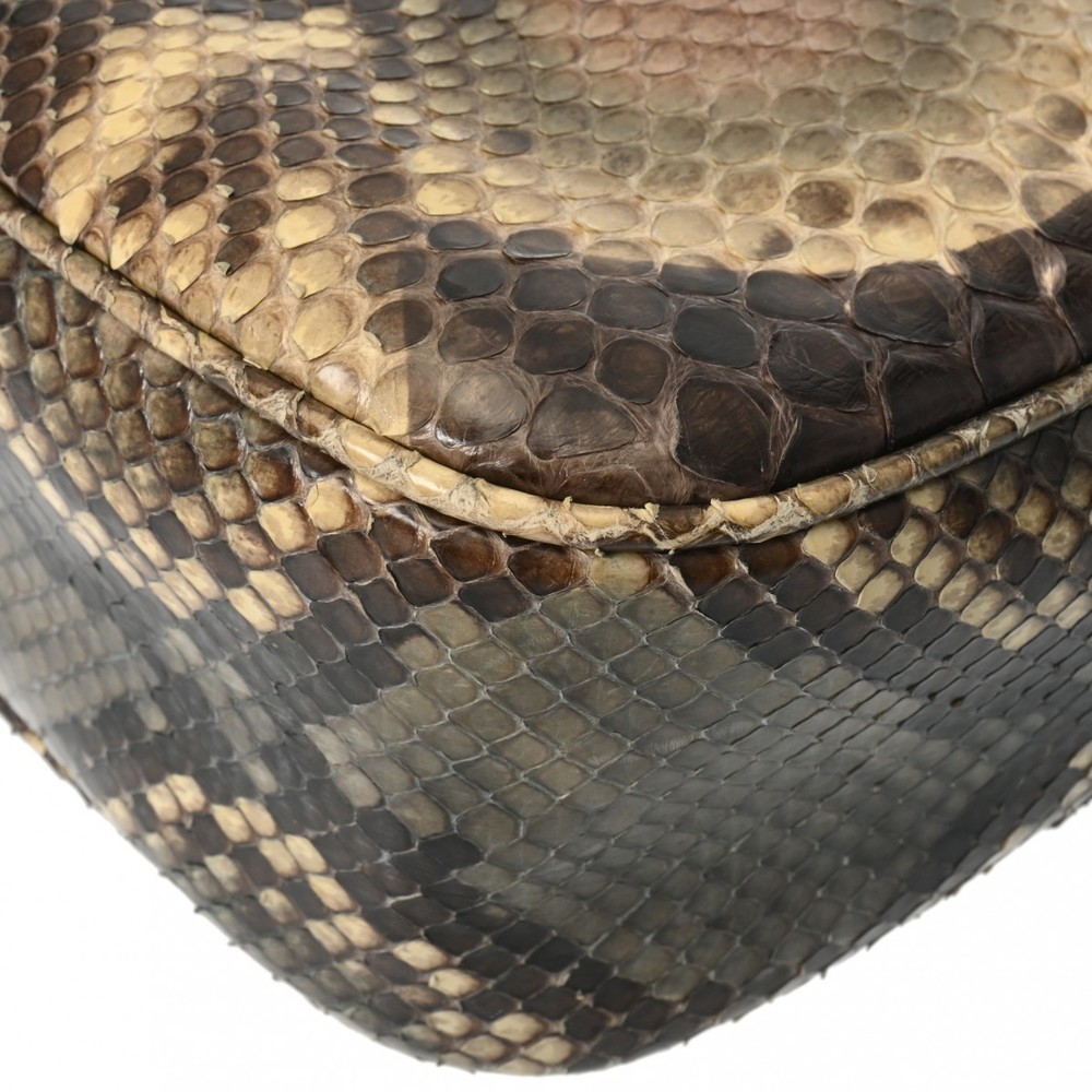 Gucci Soho Python Shoulder Bag Brown - image 8